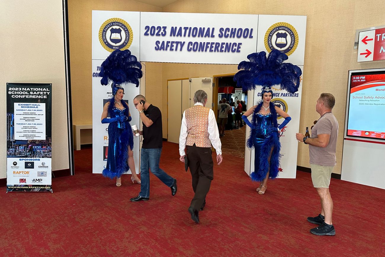 In Las Vegas, firms pitch massshooter security to Michigan schools